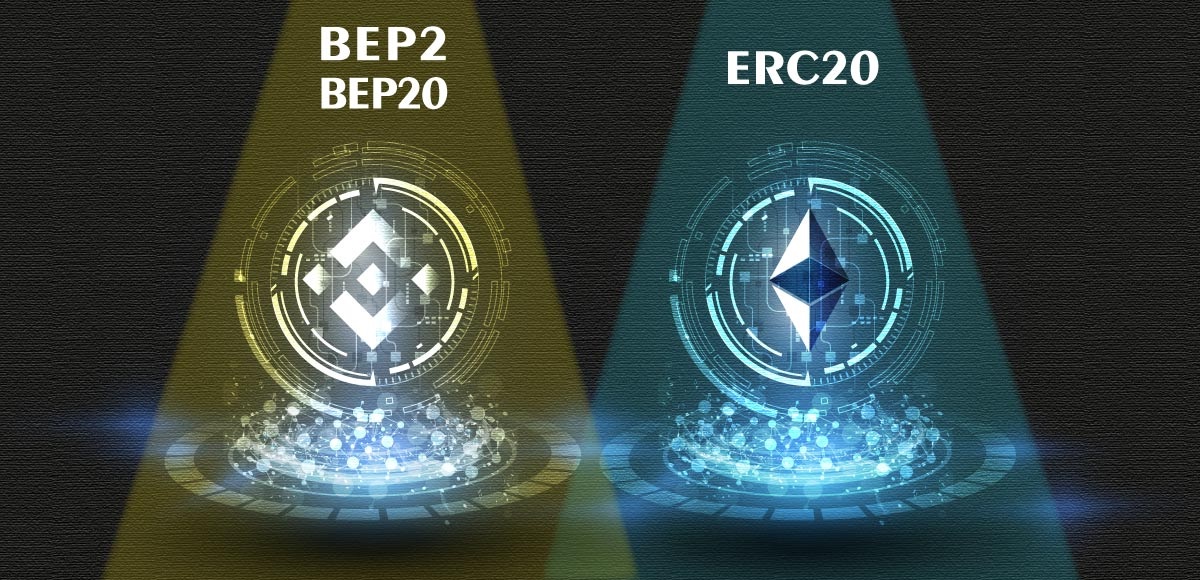 انتخاب شبکه مناسب ERC20 یا BEP20